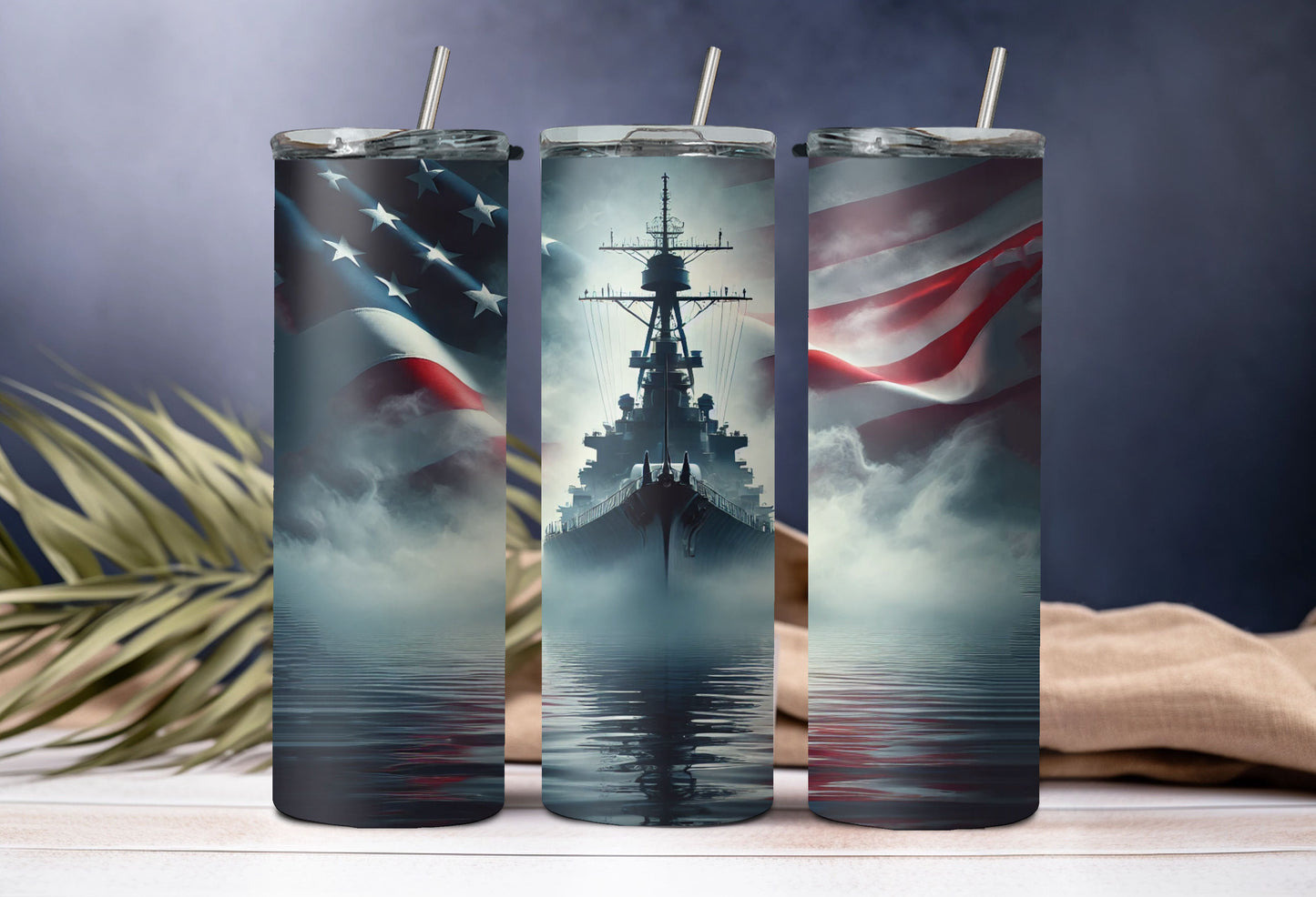 Battleship 20 oz Stainless Steel Tumbler