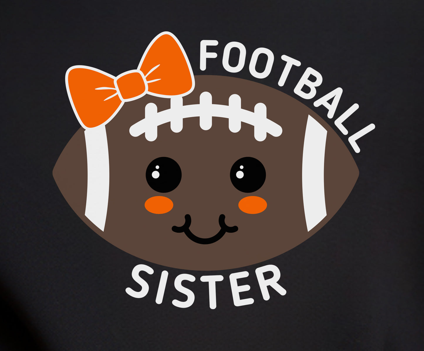 Cute Football Sister