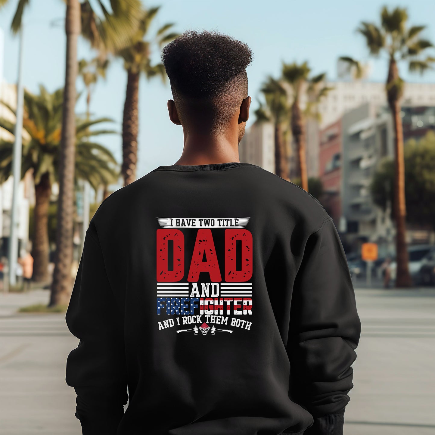 Dad And Firefighter