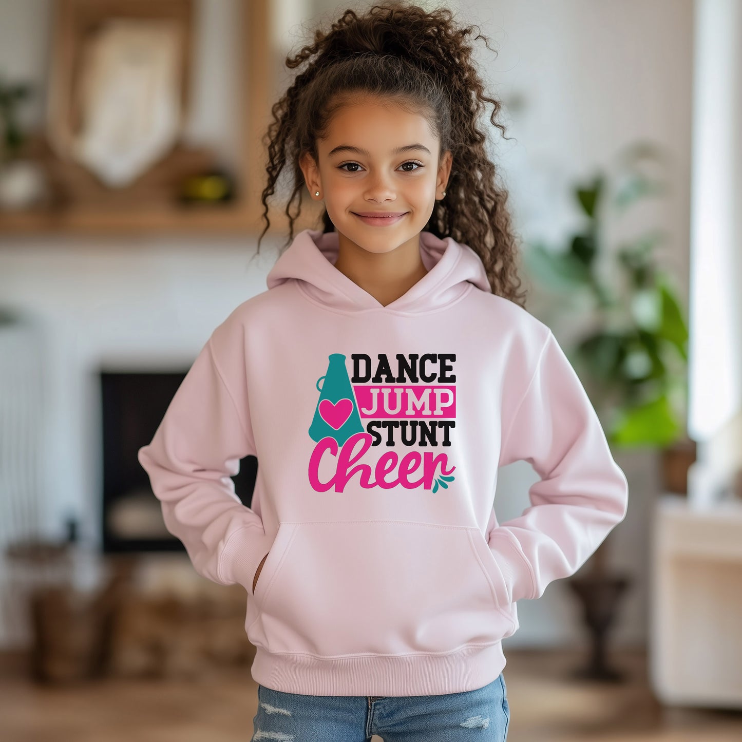Dance Jump Stunt Cheer