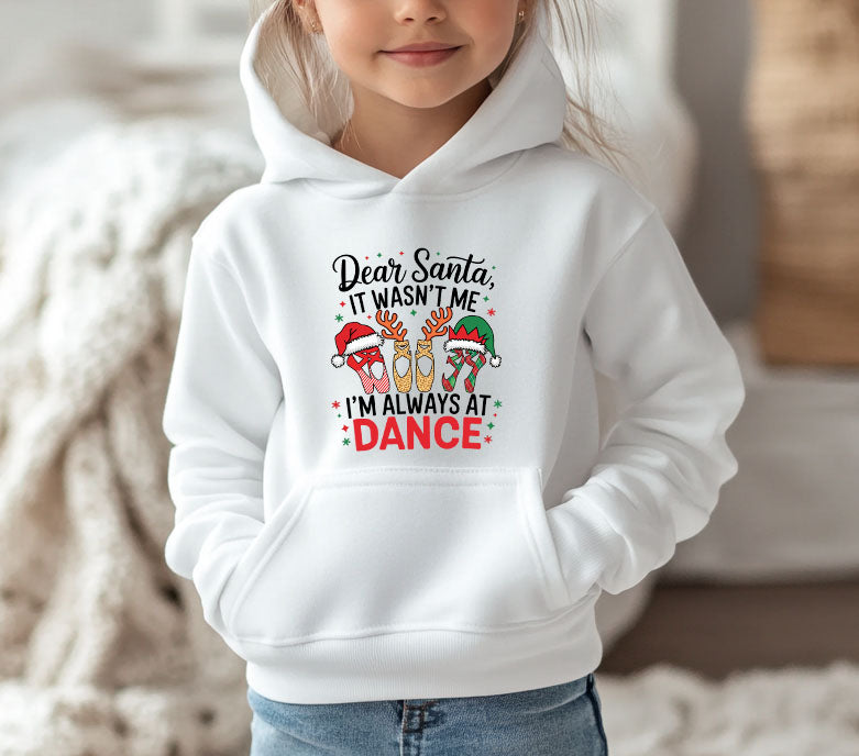Dear Santa, It Wasn't Me. It Was At Dance