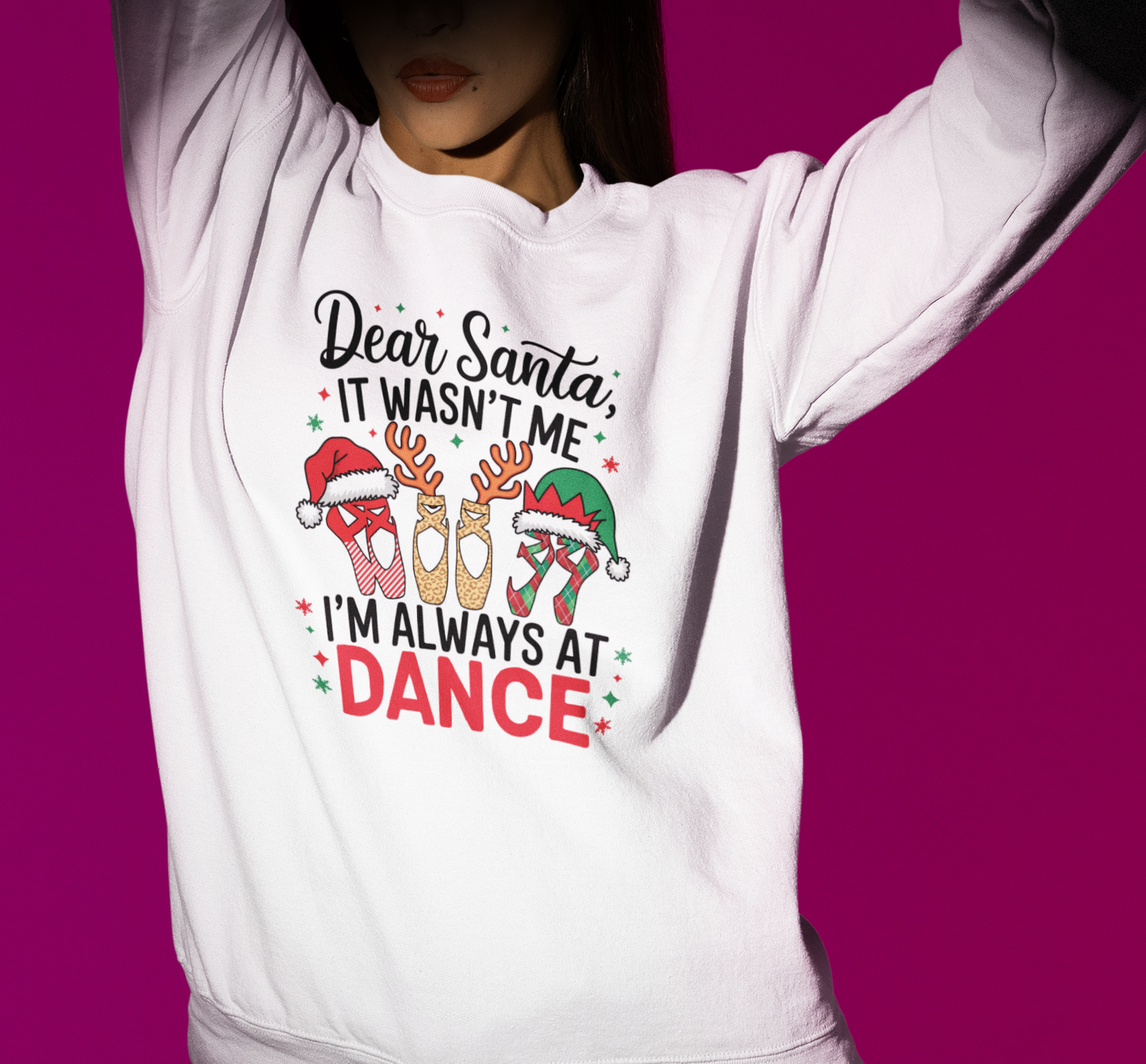 Dear Santa, It Wasn't Me. I Was At Dance