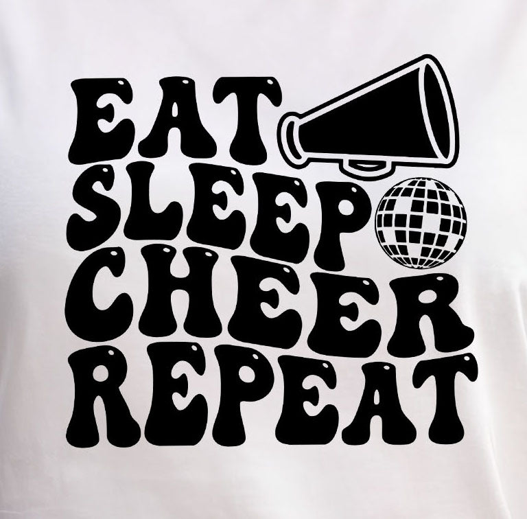 Eat Sleep Cheer Repeat