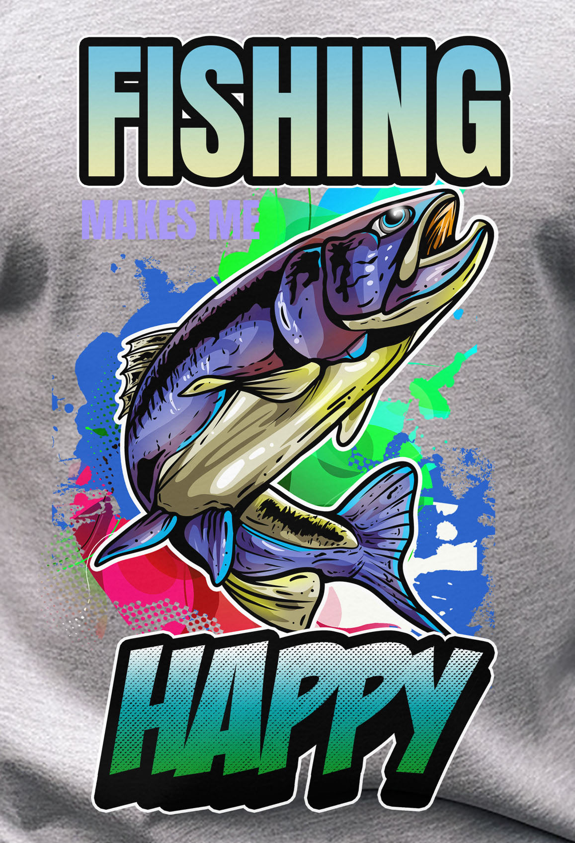 Fishing Makes Me Happy