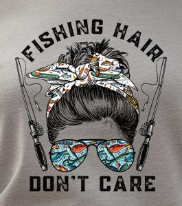 Fishing Hair Don't Care