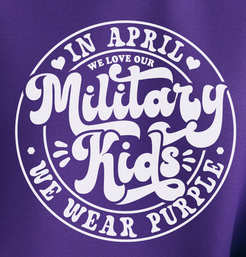 In April We Wear Purple (Kids)