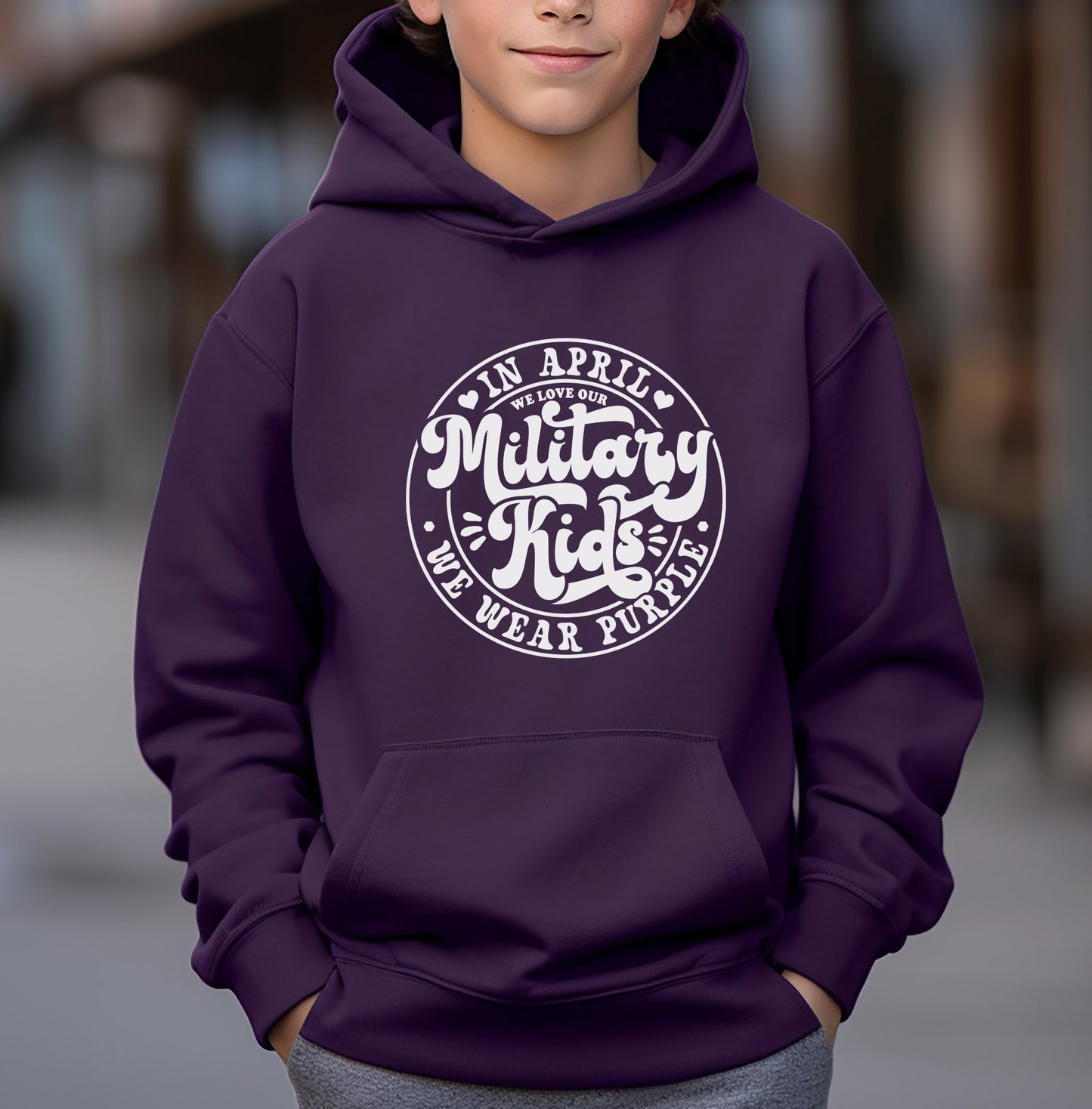 In April We Wear Purple (Kids)