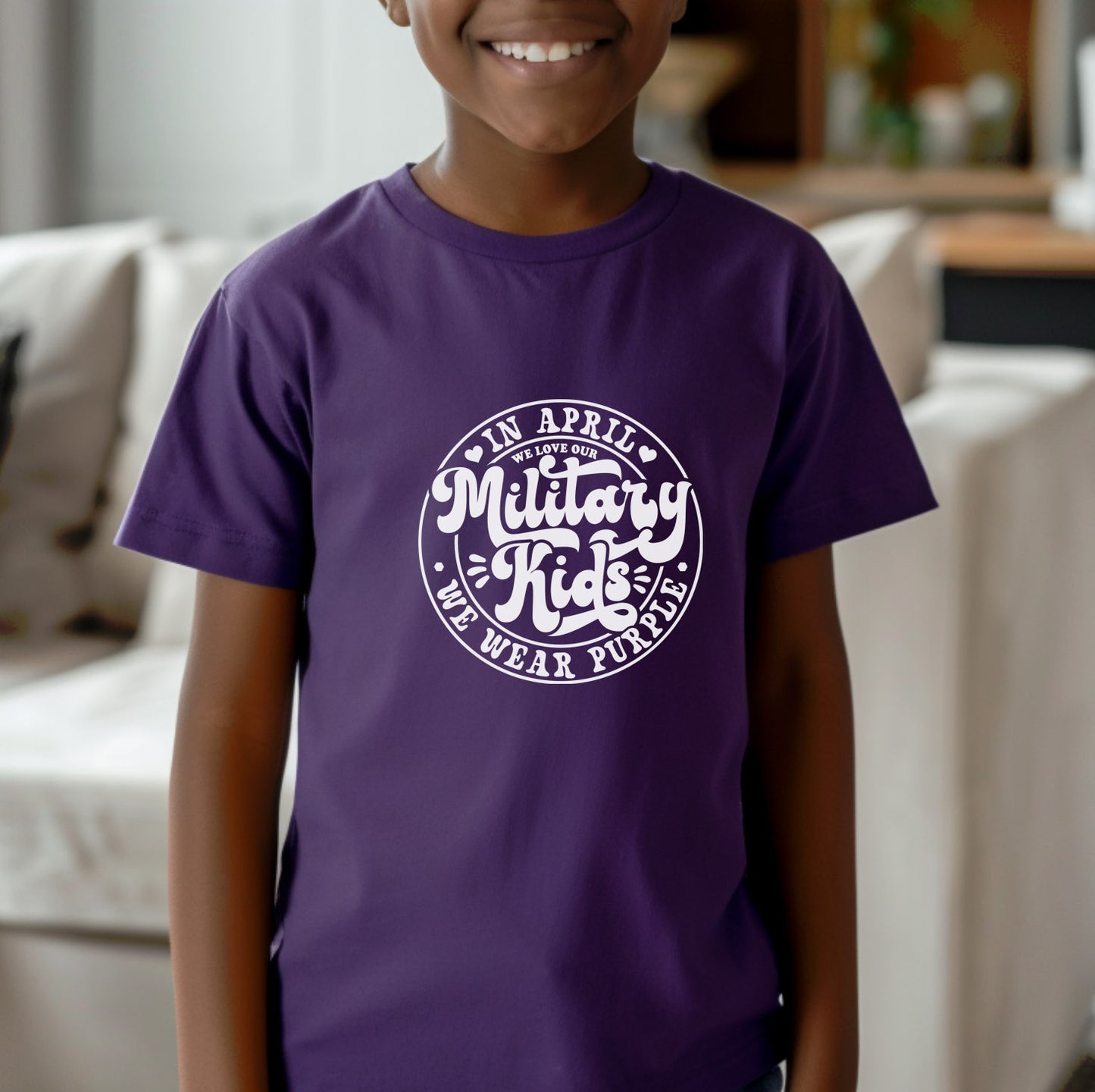 In April We Wear Purple (Kids)