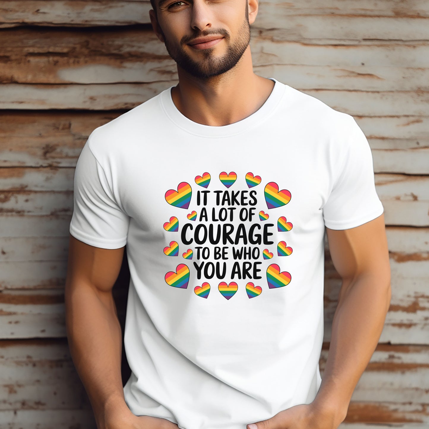 It Takes A Lot Of Courage To Be Who You Are