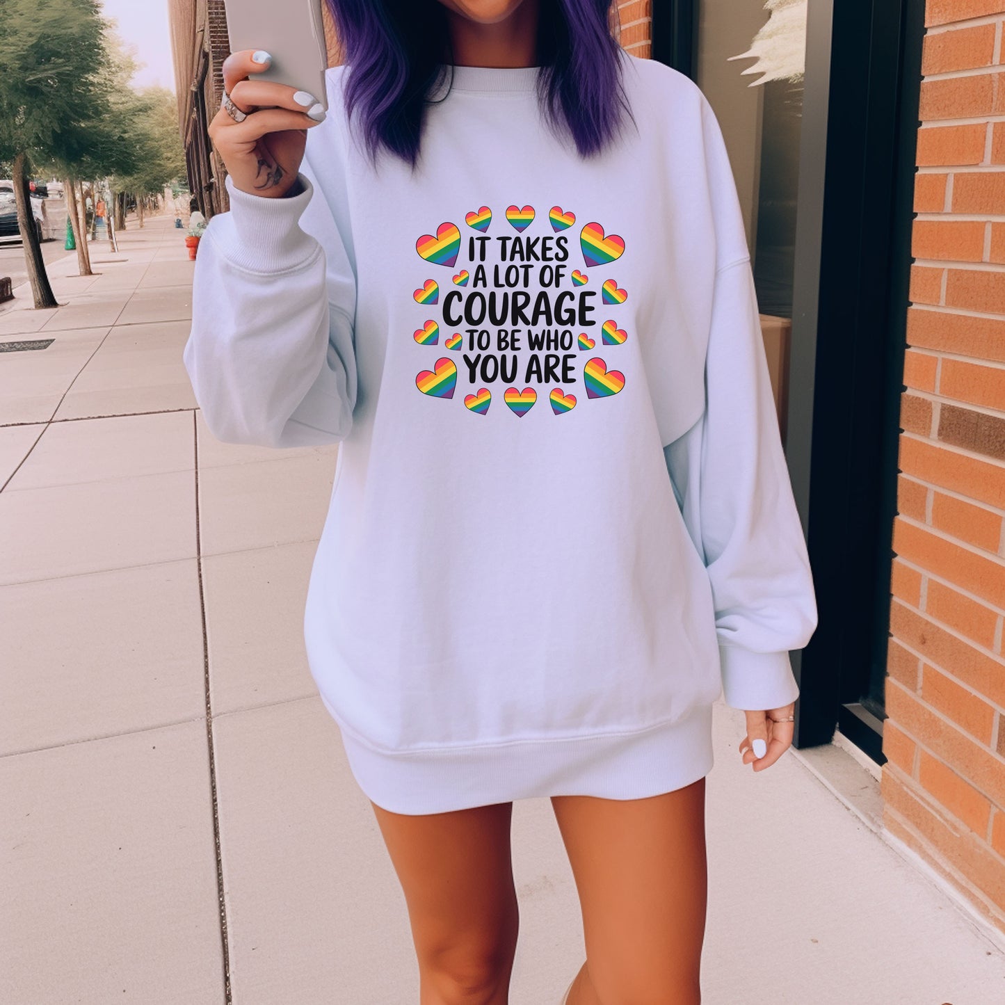 It Takes A Lot Of Courage To Be Who You Are