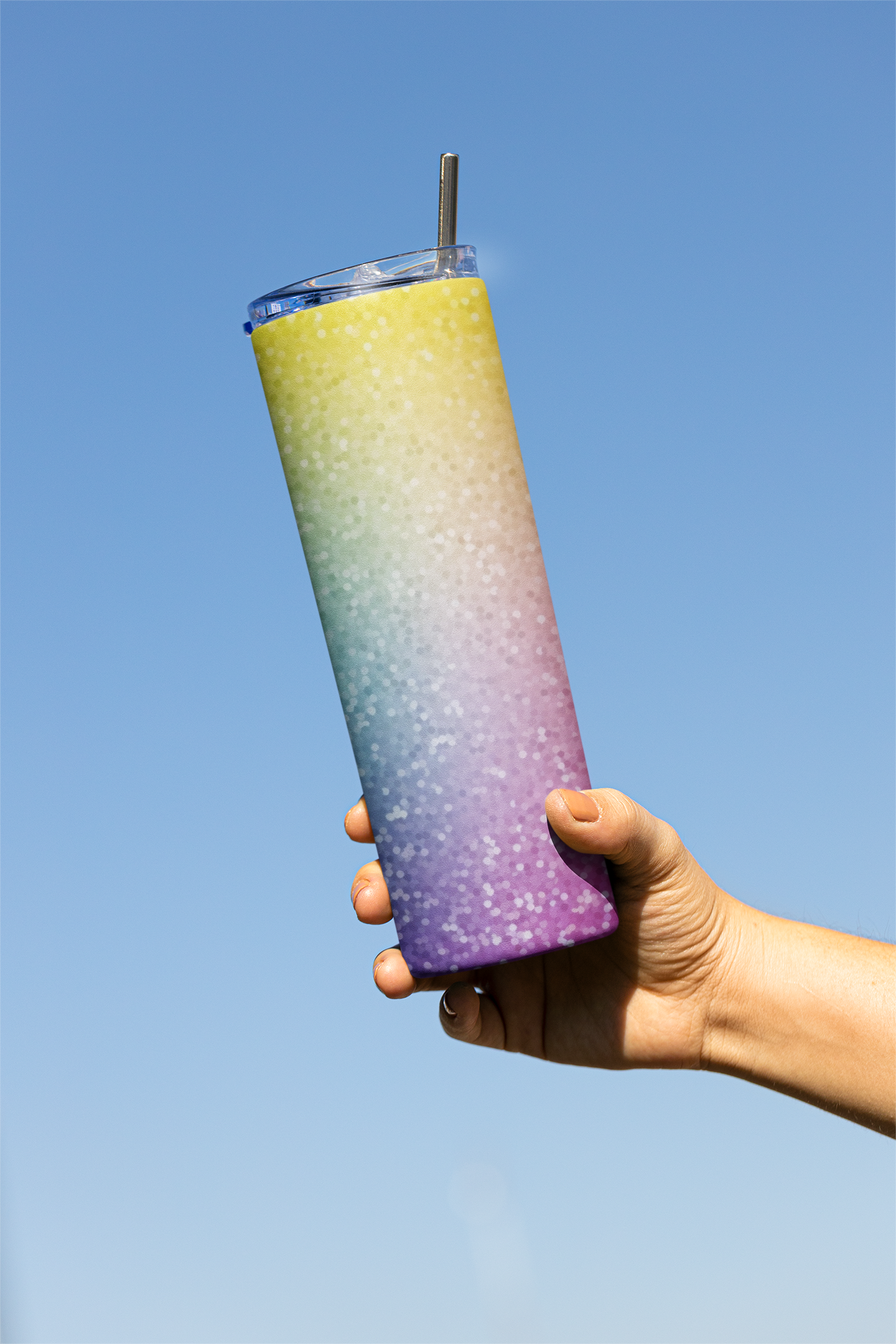 Rainbow Glitter Tumblers (5 designs)