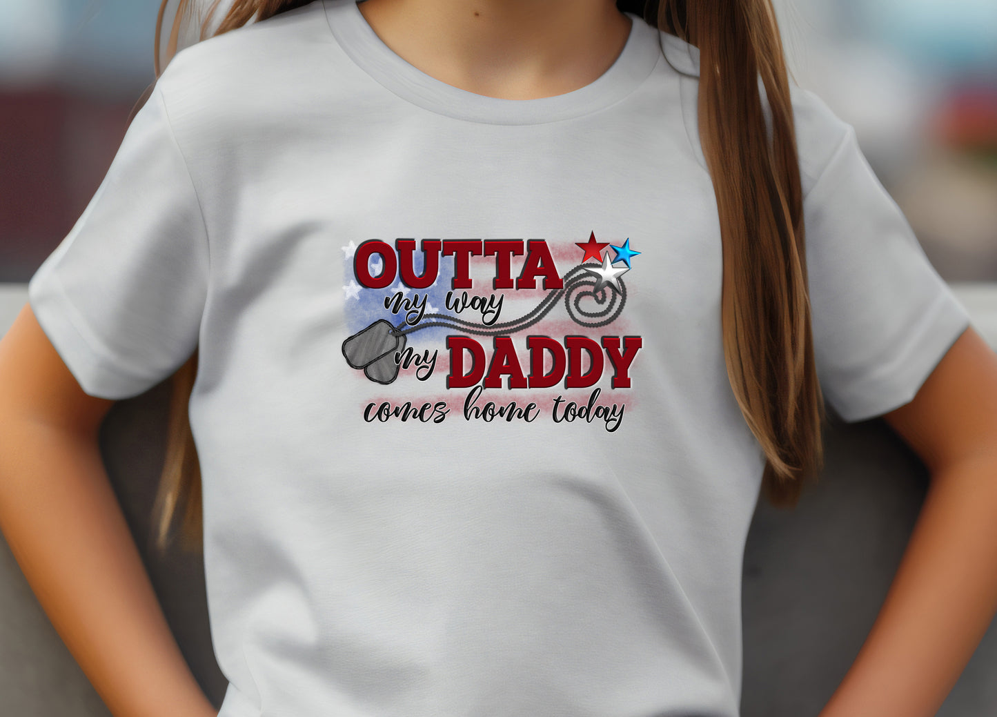 Outta My Way My Daddy Comes Home Today (Kids)
