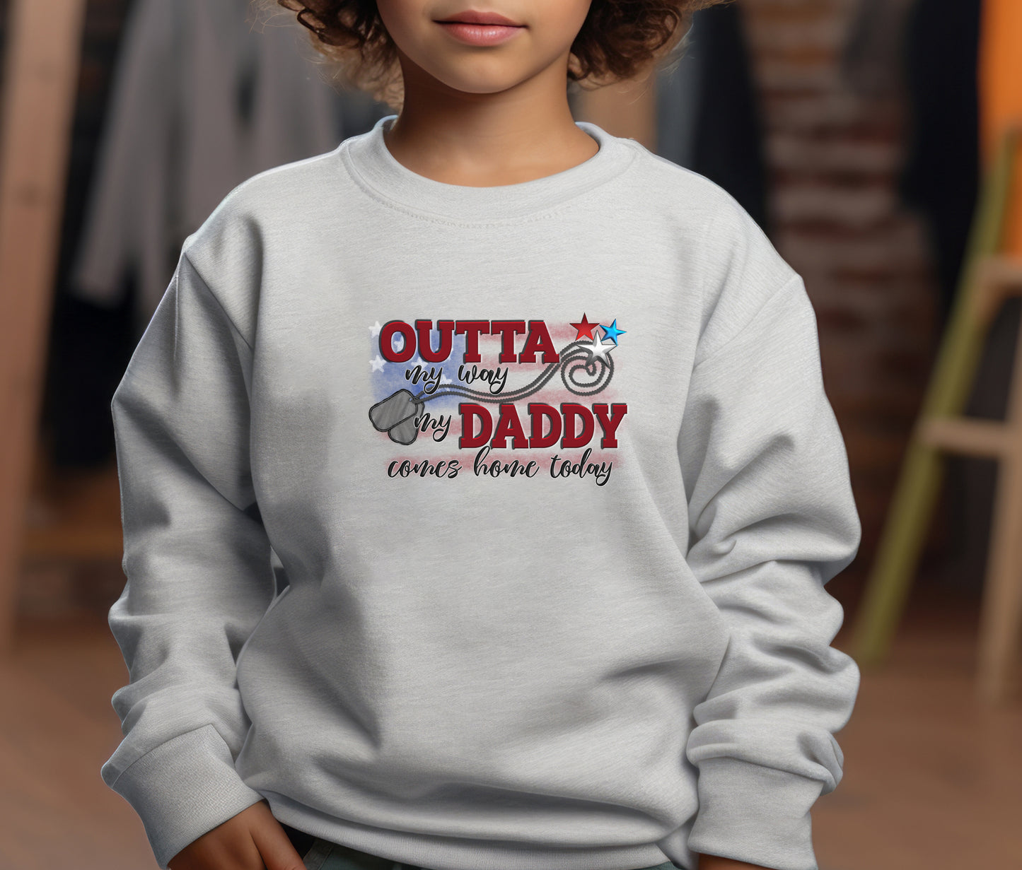 Outta My Way My Daddy Comes Home Today (Kids)