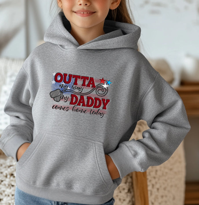 Outta My Way My Daddy Comes Home Today (Kids)