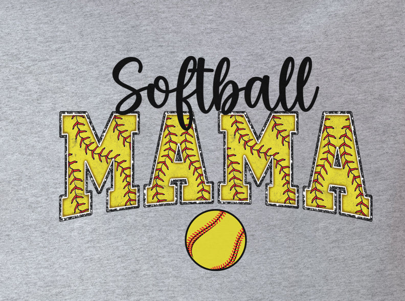 Softball Mama - Small through XL- CLEARANCE PRICES!!!