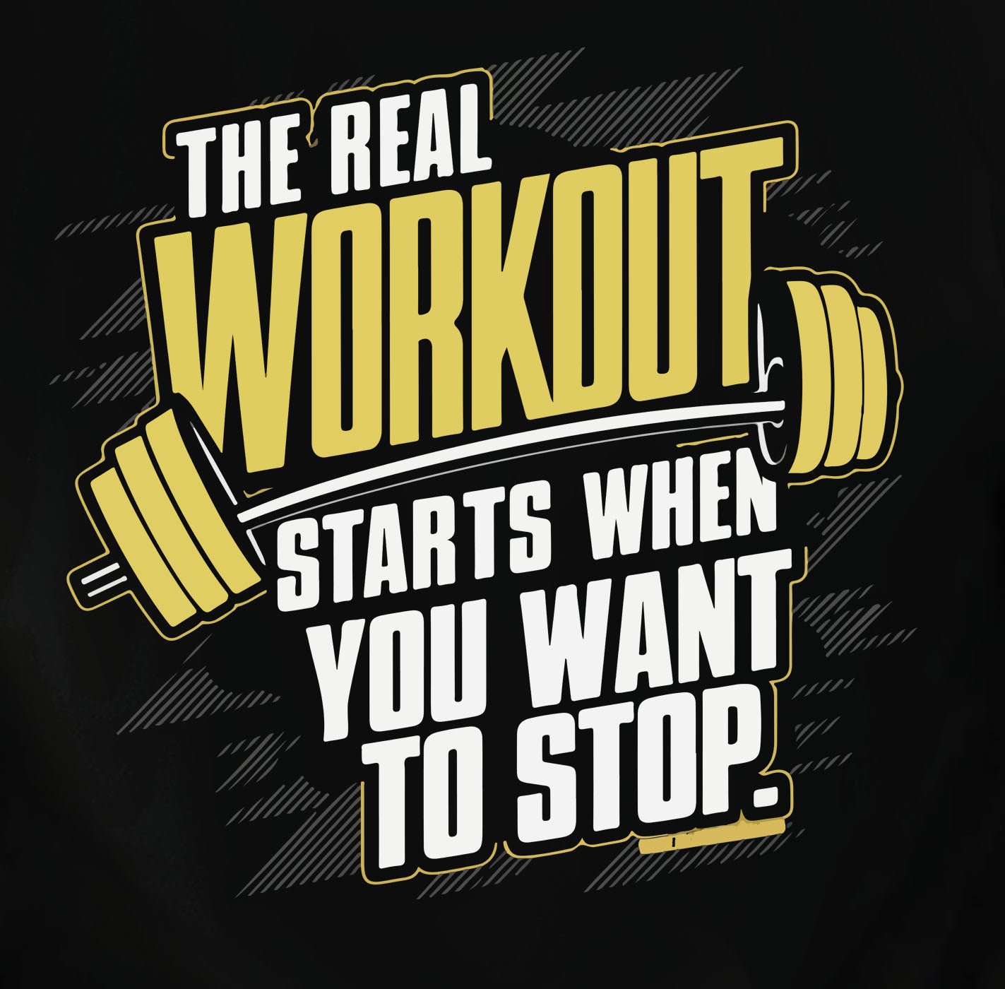 The Real Workout Starts When You Want To Stop