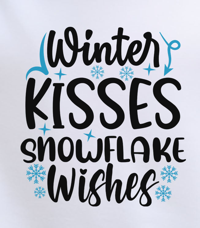 Winter Kisses And Snowflake Wishes