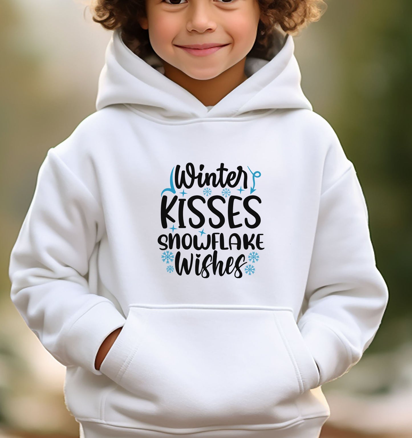 Winter Kisses And Snowflake Wishes