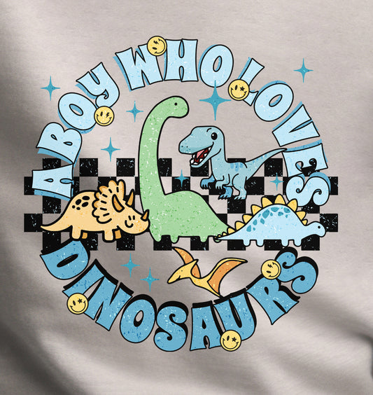 A Boy Who Loves Dinosaurs