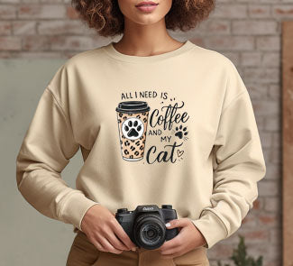 All I Need Is Coffee And My Cat