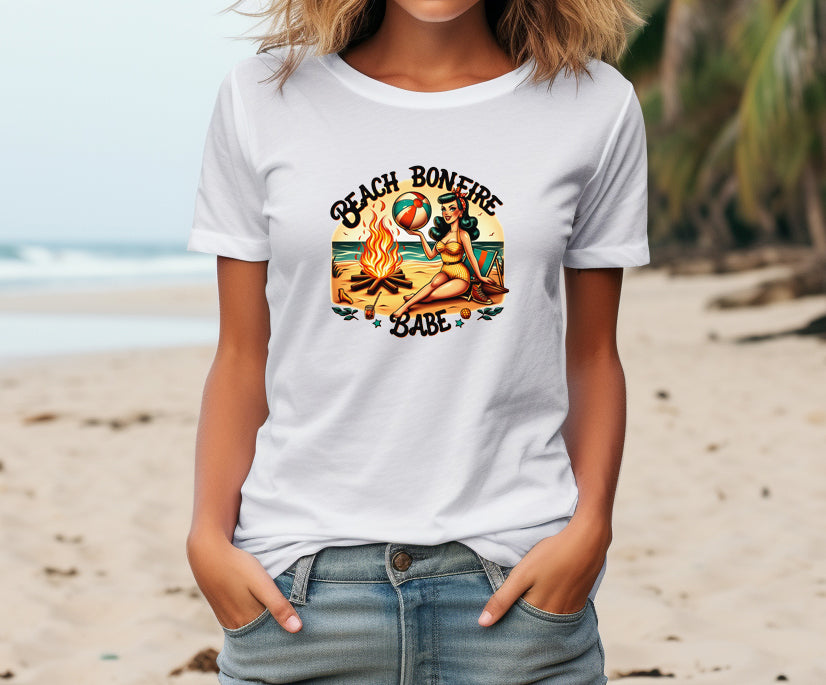 Beach Bonfire Babe