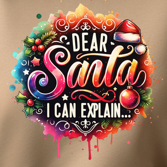 Dear Santa I Can Explain