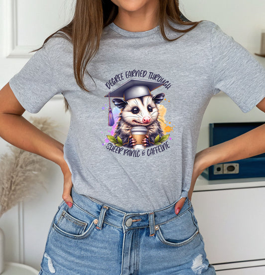 Degree Earned Through Sheer Panic And Caffeine