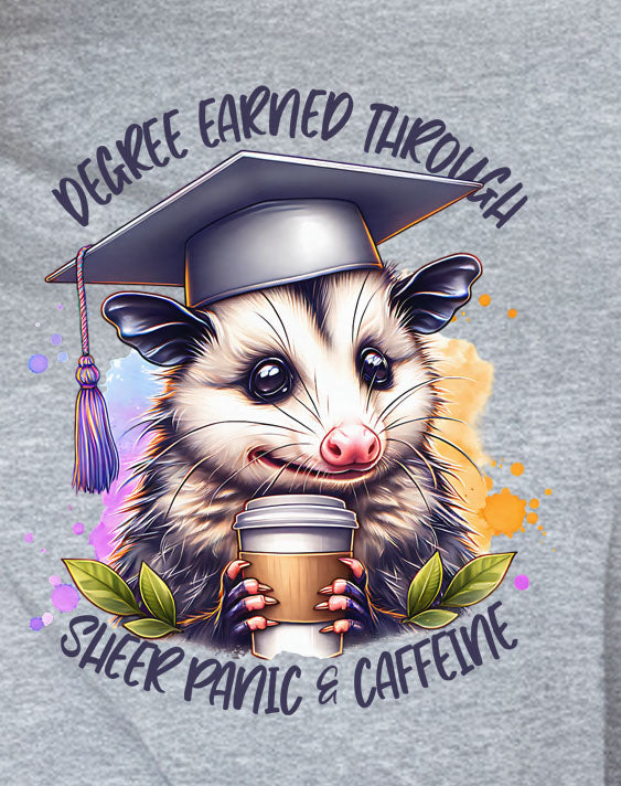 Degree Earned Through Sheer Panic And Caffeine
