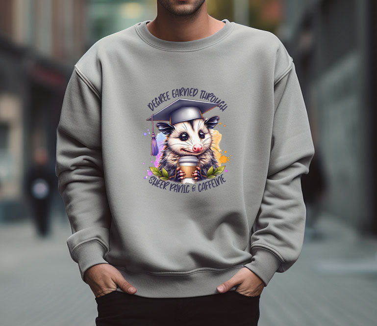 Degree Earned Through Sheer Panic And Caffeine