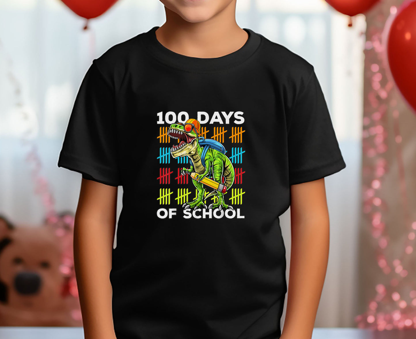 Dino Tally Marks Color