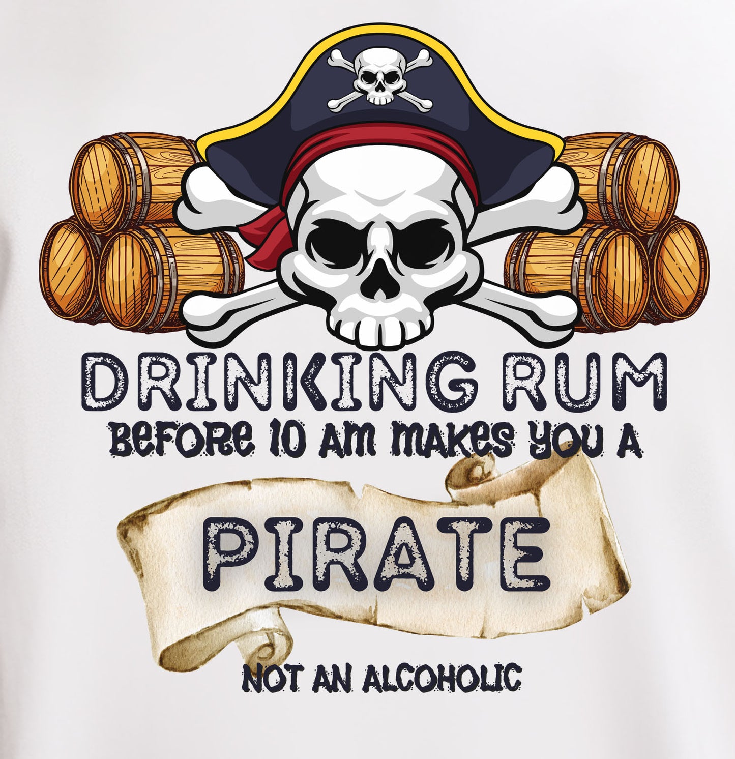 Drinking Rum Before 10AM Makes You A Pirate
