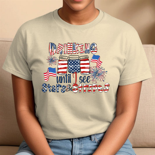 Drinking Until I See Stars And Stripes