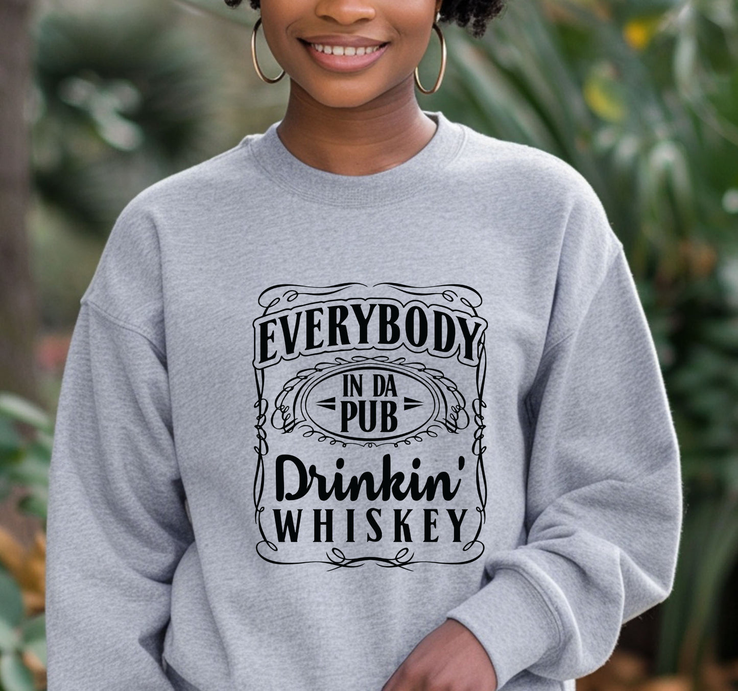 Everyone In The Pub Drinking Whiskey