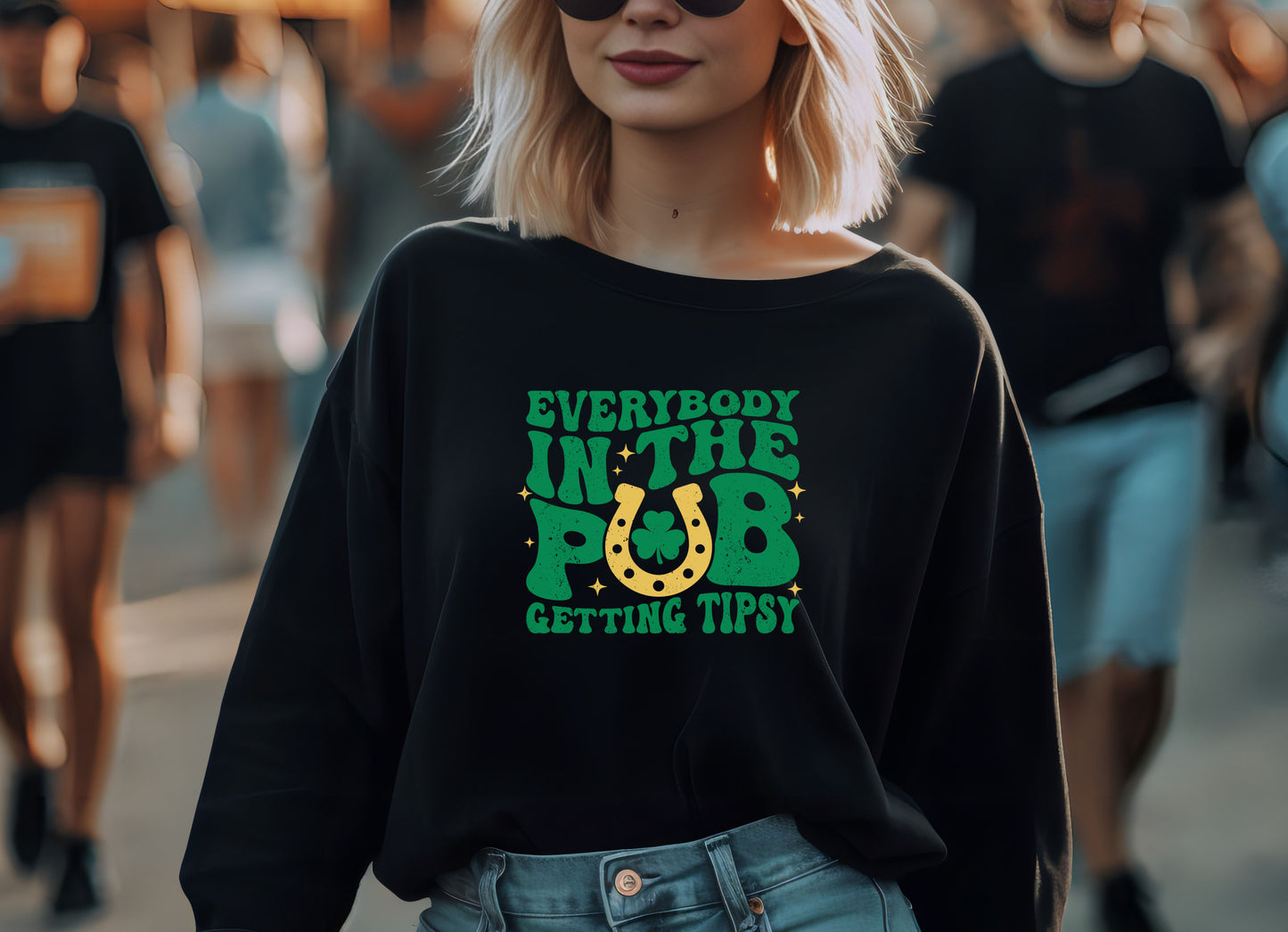 Everybody In The Pub Getting Tipsy