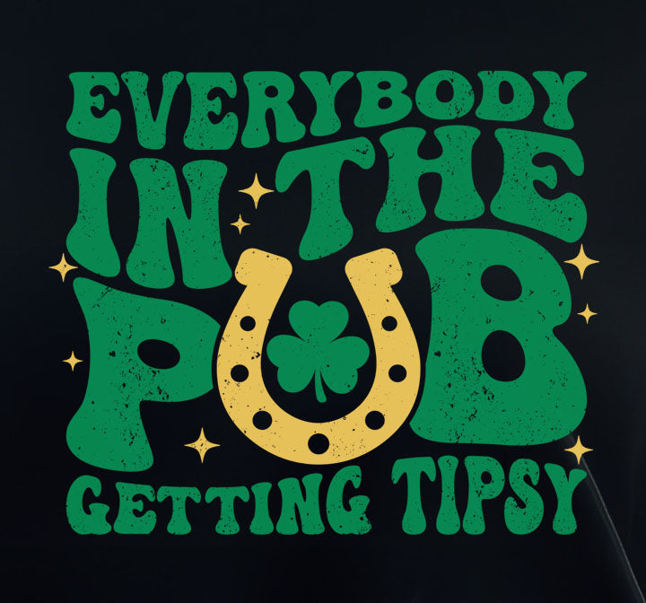 Everybody In The Pub Getting Tipsy