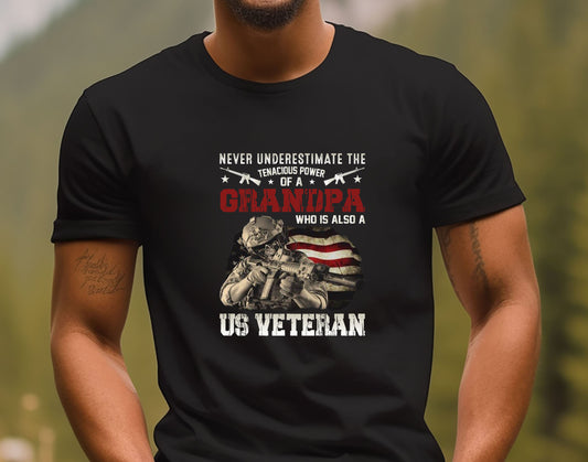 Grandpa who is a veteran