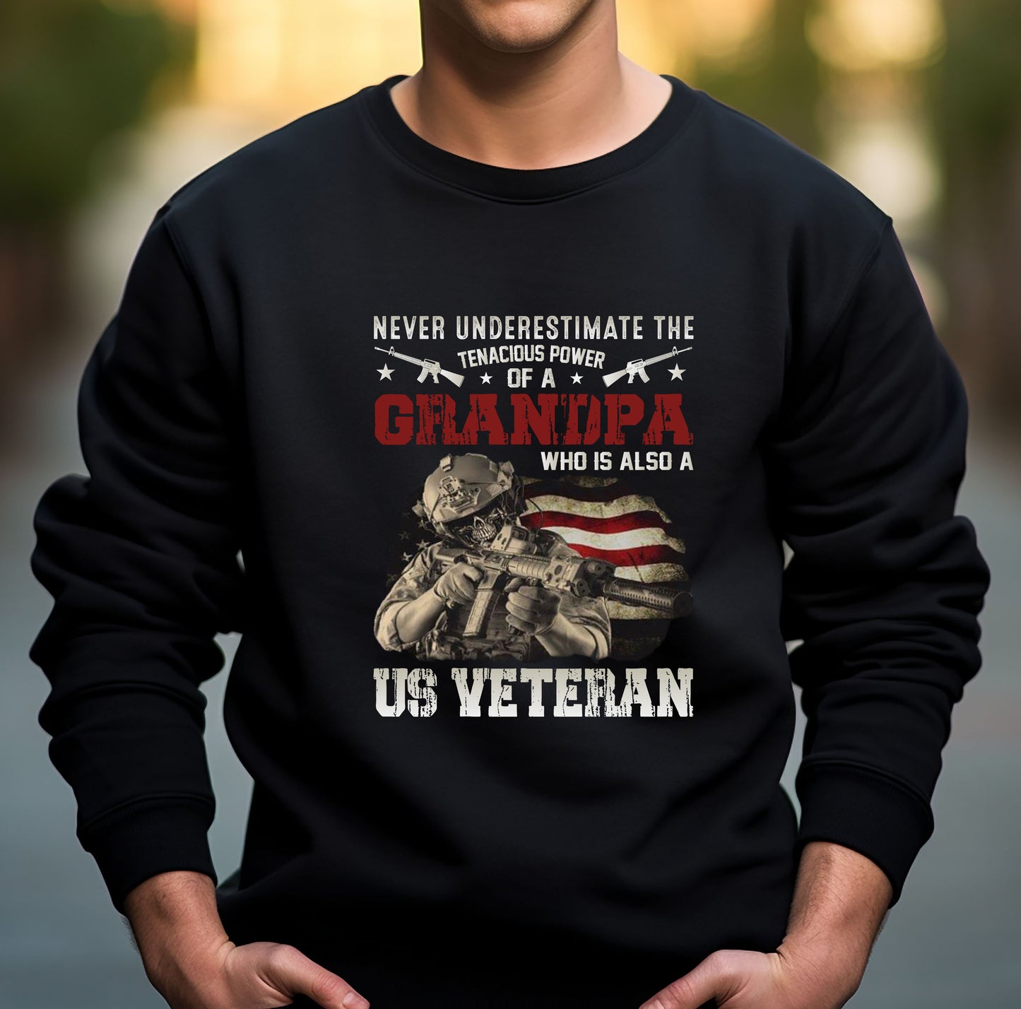 Grandpa who is a veteran