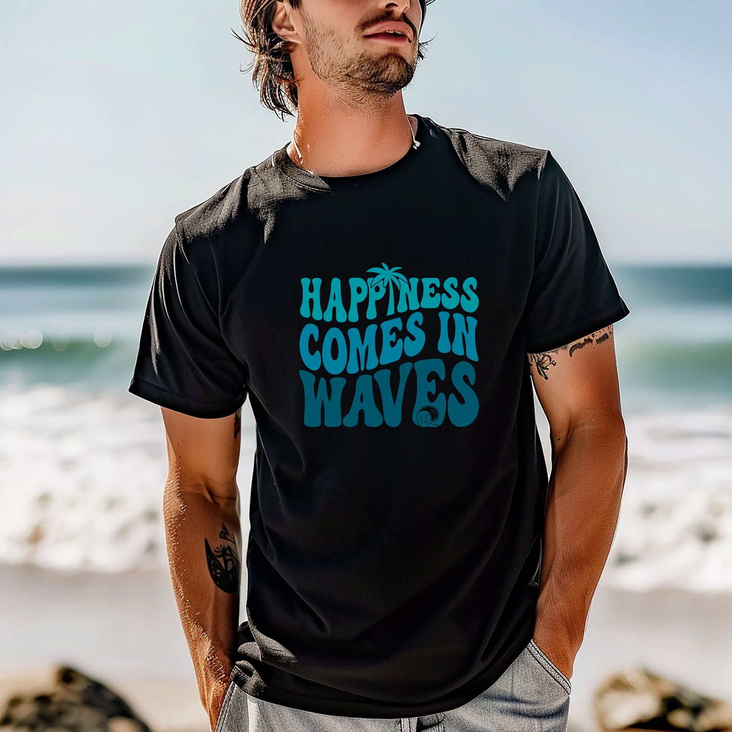 Happiness Comes In Waves
