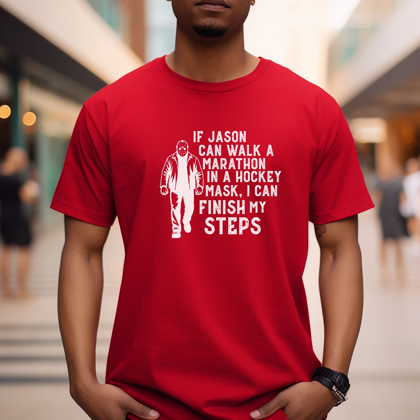 If Jason Can Walk A Marathon In A Hockey Mask, I Can Finish My Steps