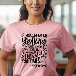 If You Hear Me Yelling