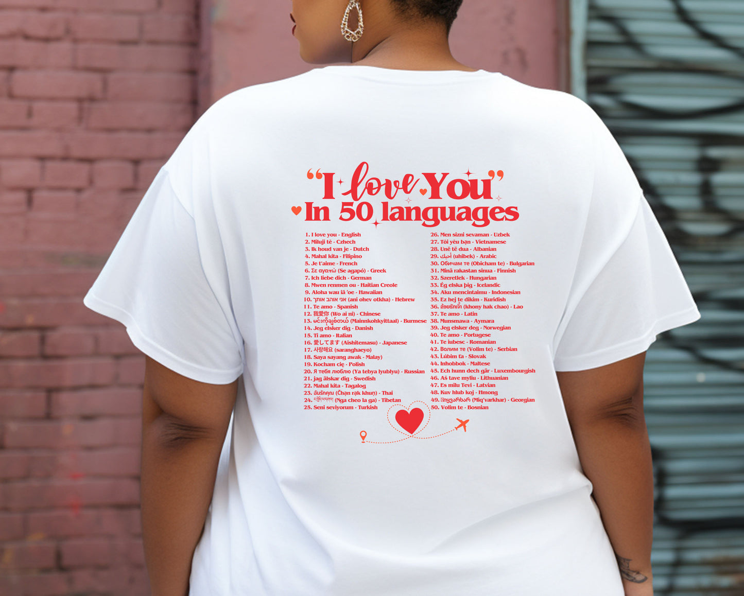 I Love You In 50 Languages