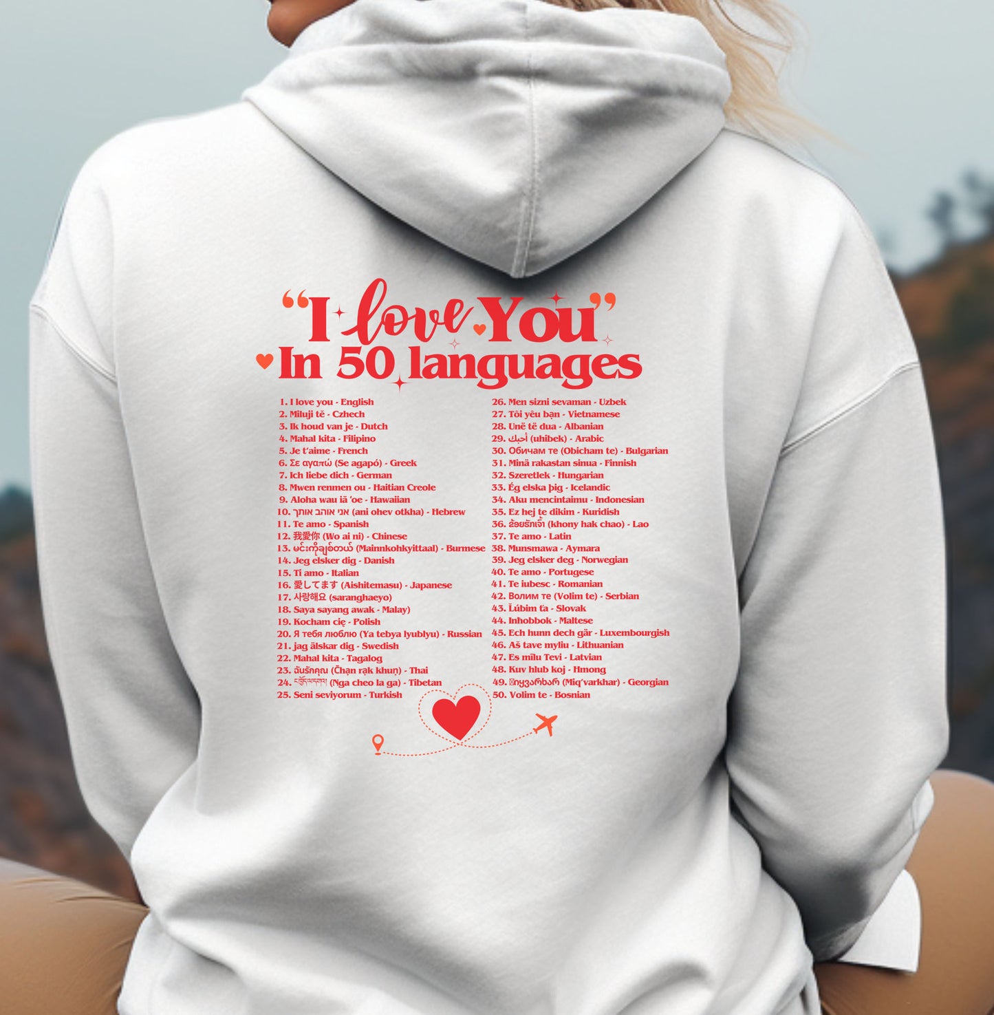 I Love You In 50 Languages