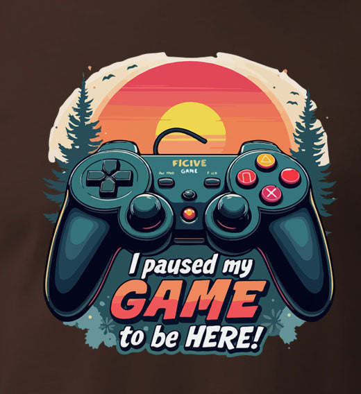 I Paused My Game To Be Here
