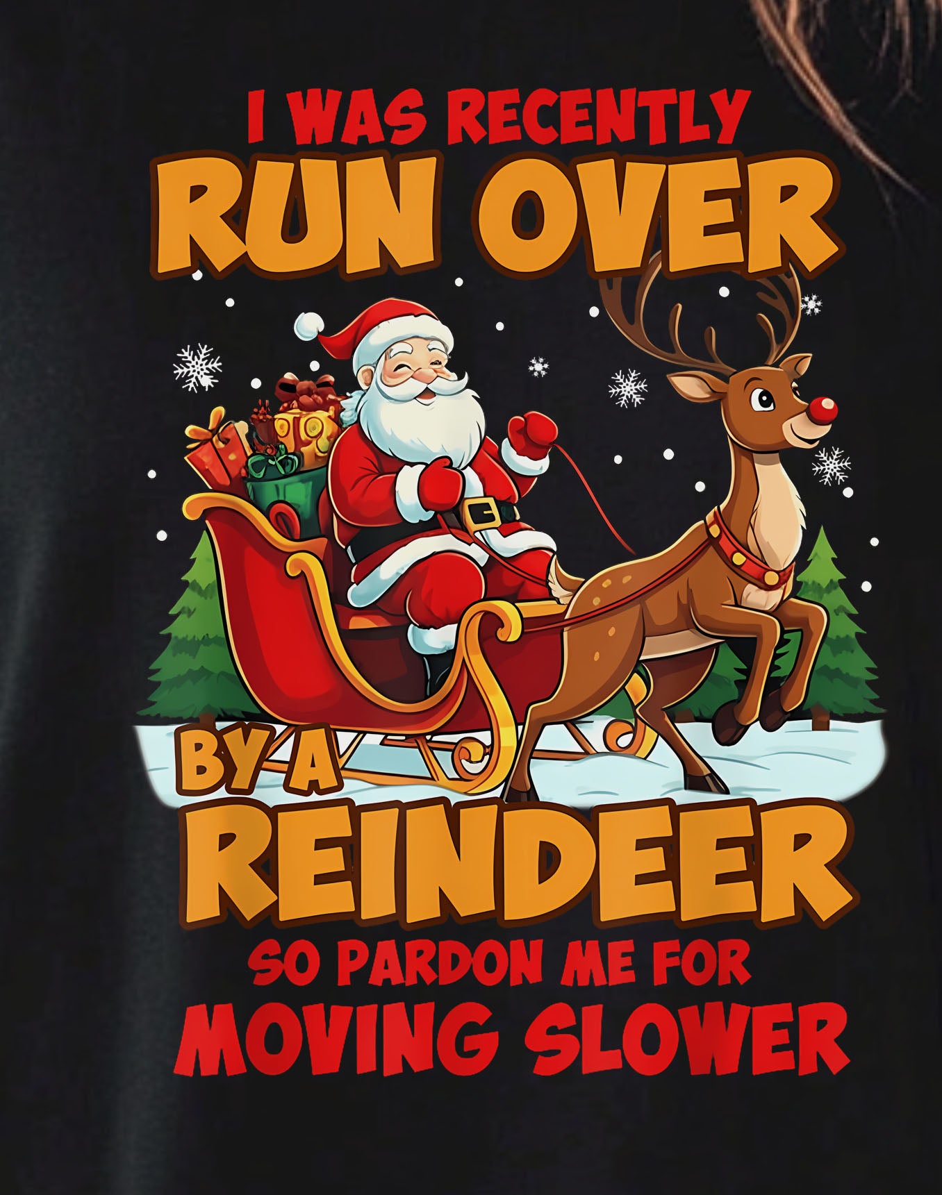 I Was Recently Run Over By A Reindeer
