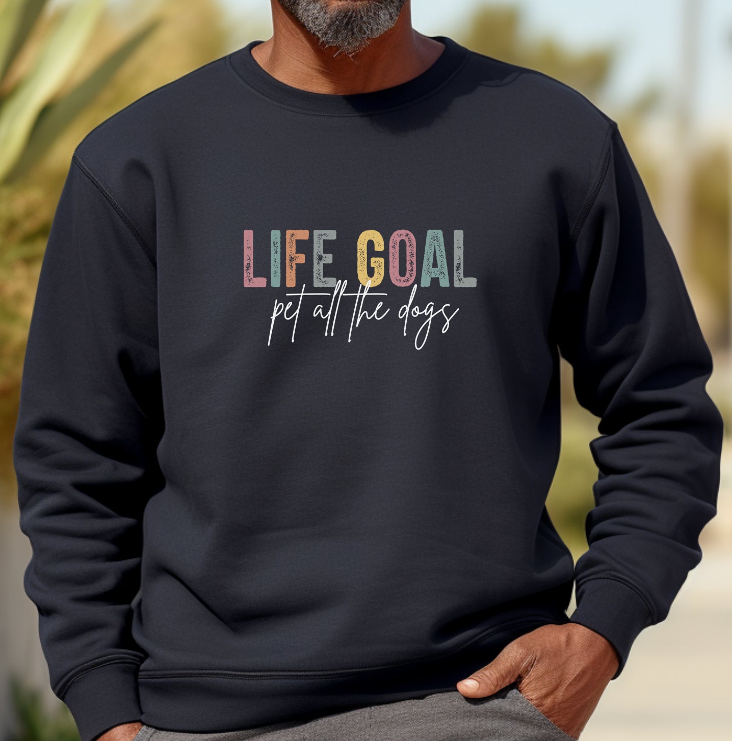 Life Goal Pet All The Dogs