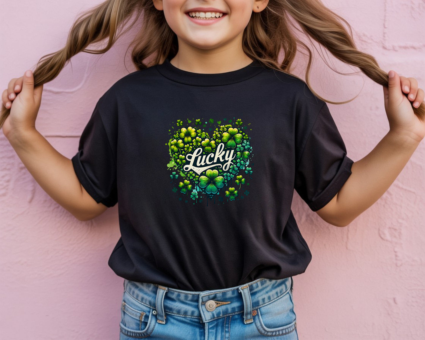 Lucky Shamrock Heart