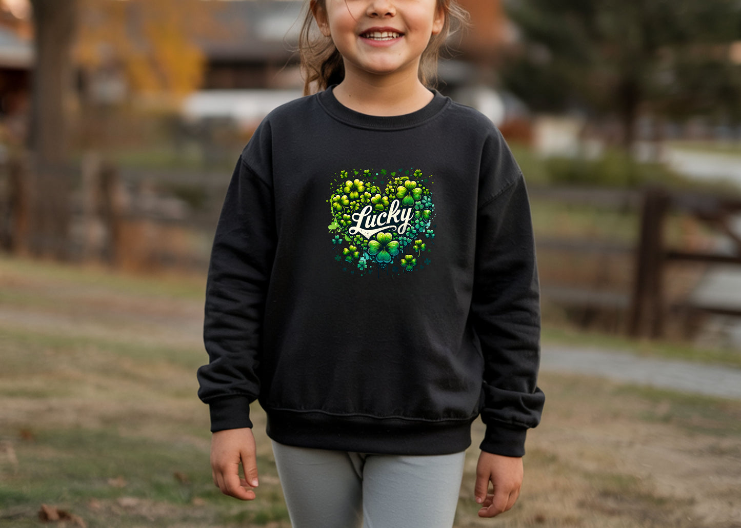 Lucky Shamrock Heart