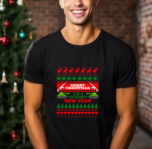 Merry Christmas And Hooah New Year