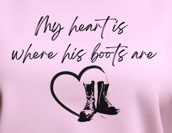 My Heart Is Where His Boots Are