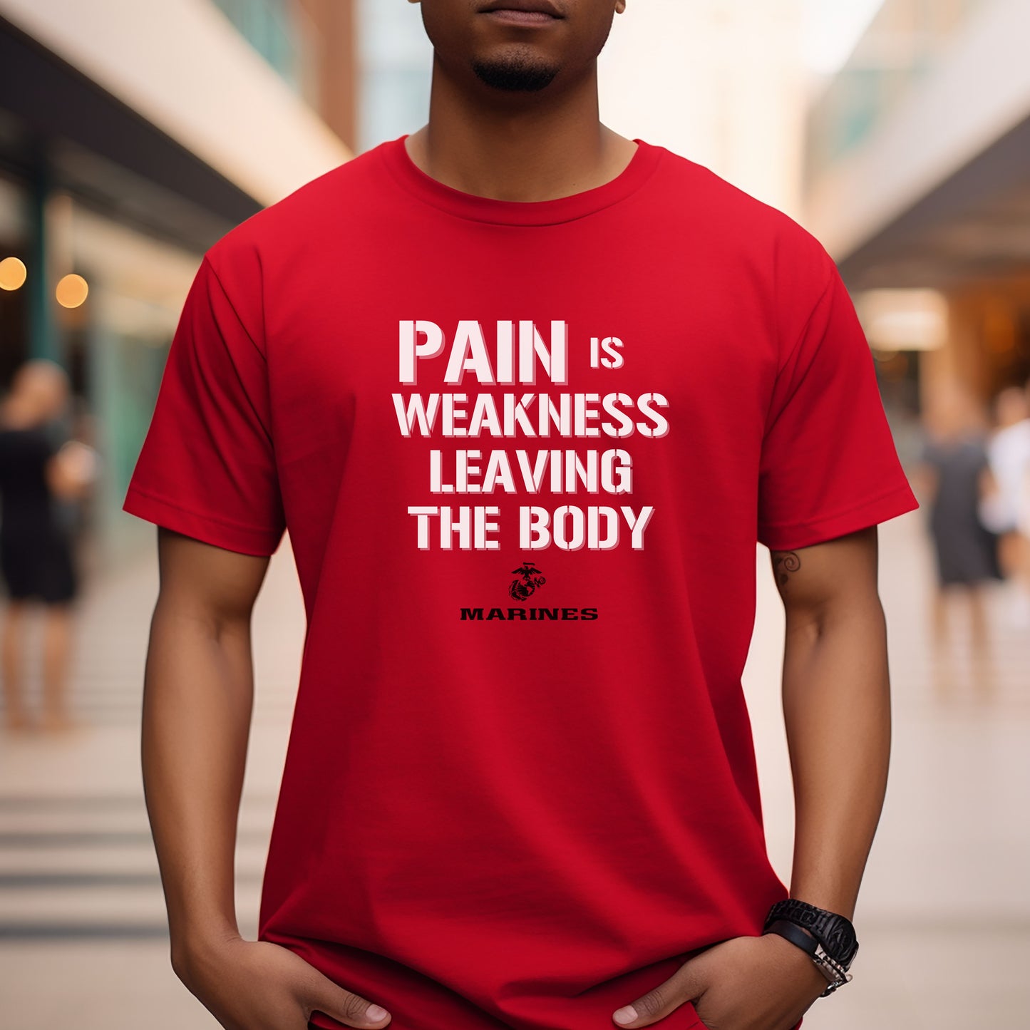 Pain Is Weakness Leaving The Body